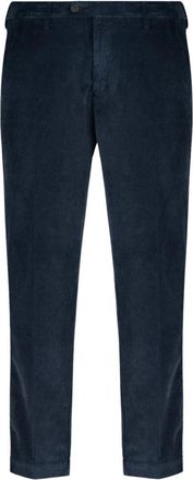 Autore Velvet Broeken Newman - Heren - Straight fit broeken - Blauw - W30 - Katoen - Broeken