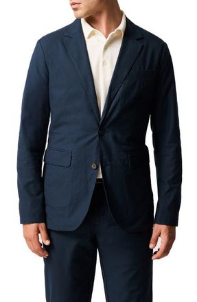 Rodd & Gunn Gunn Stretch Cotton Suit Jacket in Navy at Nordstrom, Size Xxx-Large
