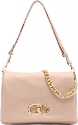 Liu Jo Better Cross Body Logo Bag - Dames - Schoudertassen - Beige - ONE Size - Tassen