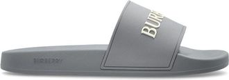 Burberry Furley Slides - Heren - Sandalen - Grijs - 40 EU - Schoenen