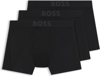 BOSS Three-pack of stretch-microfibre boxer briefs