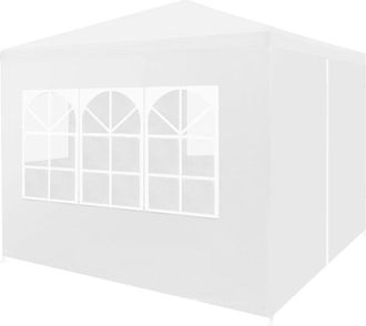 vidaXL Party Tent 910x910 White, 45096