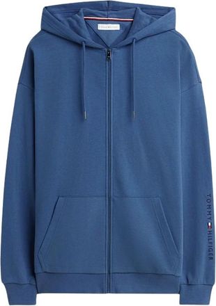 Tommy Jeans Full Zip Hoodie - Heren - Sweatshirts & Hoodies - Blauw - Maat: XL Katoen