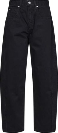 Isabel Marant Straight Jeans - Dames - Loose Fit Jeans - Zwart - S - Jeans