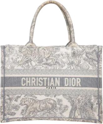 Dior Pre-owned Canvas dior-bags - Dames - Vintage Shopper - Grijs - ONE Size - Vintage