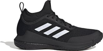 adidas Womens Crazyflight Mid Indoor Court Trainers in Black/White - Size UK 3.5