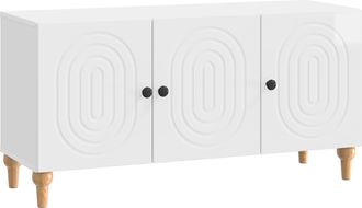 vidaXL Mueble De Tv 99 X 34,5 X 50 Cm Brillante Madera De Ingenier&iacute;a Vidaxl