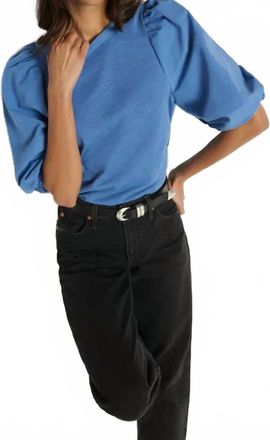 Nation Ltd Tippi Knit Top In Harbor Blue