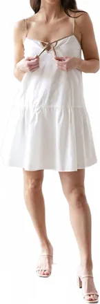 Wishlist Kira Mini Dress In White