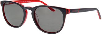 Jaguar 37184 Polarized 4085 Mens Sunglasses Black Size 53