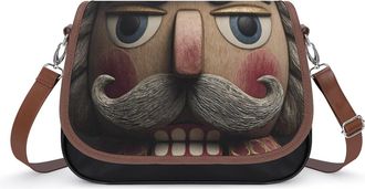 Generic The Nutcracker Face Fashion Womens Crossbody Bags Novelty Handbag Shoulder Bag Purse