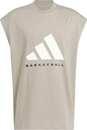 adidas Sleeveless Vest Asia Sizing Putty Beige JD6135