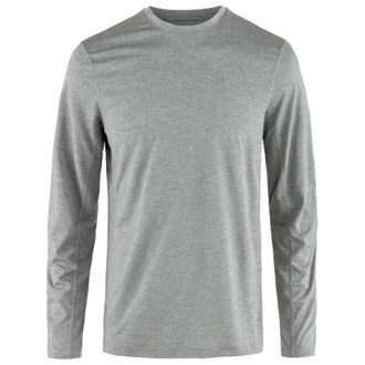 Fj&auml;llr&auml;ven Abisko Day Hike L/S Longsleeve f&uuml;r Herren | grau