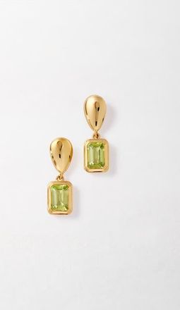 Edge of Ember Pebble Birthstone Drop Earrings in Peridot (August) at Nordstrom