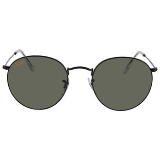 Ray-Ban Round Metal Legend Green Classic G-15 Round Unisex Sunglasses RB3447 919931 53