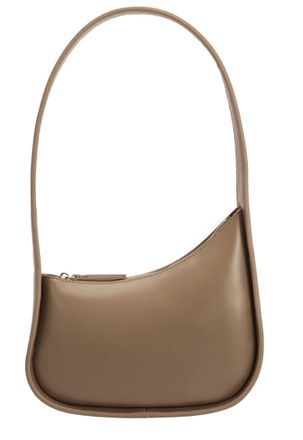 Maxine Womens Willow Recycled Began Shoulder Bag In Taupe