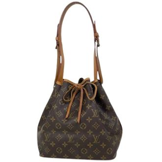 Louis Vuitton Pre-owned Bucket Bags, female, Brown, Size: ONE SIZE Pre-owned M42226 Shoulder Bag