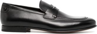 Ferragamo leather Penny loafers - men - Leather/Leather/Leather - 11.5 - Black