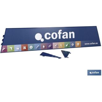cofan Cartela Con Logo Cofan 1000x200 Expositor Rinc&oacute;n