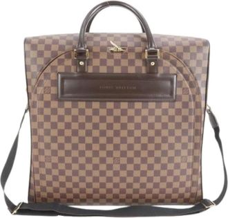 Louis Vuitton Vintage, unisex, Bruin, ONE Size, Pre-owned Weekendtas