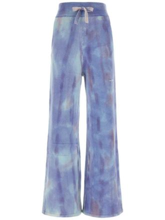 Amiri Pantaloni sportivi con fantasia tie dye - Blu