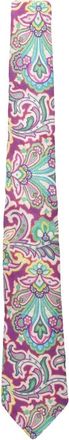 Etro Ties - Heren - Stropdassen - Veelkleurig - ONE Size - Linnen - Accessoires