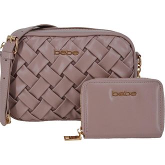 Bebe Luca Camera Crossbody Bag with Wallet in Mauve at Nordstrom Rack