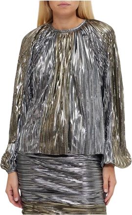 Sabina Mus&aacute;yev Blouses - Dames - Blouses - Grijs - M - Polyester - Overhemden