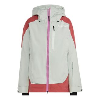 adidas (WMNS) adidas Terrex MYSHELTER Snow 2-Layer Insulated Jacket Asia Sizing White Pink HI5484
