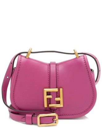 Fendi Fendi Pink Leather Cmon Nano Shoulder Bag (Authentic Pre-Loved)
