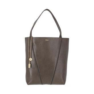 Chlo&eacute; Bags Grey Cow Leather
