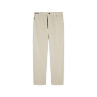 Paul & Shark Pantalones Rectos Ultraligeros de Popelina - Trousers - Hombre - Beige - L