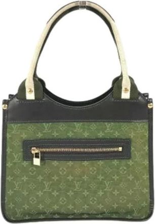 Louis Vuitton Pre-owned Monogram Mini Tote - Dames - Vintage Handtas - Groen - ONE Size - Vintage