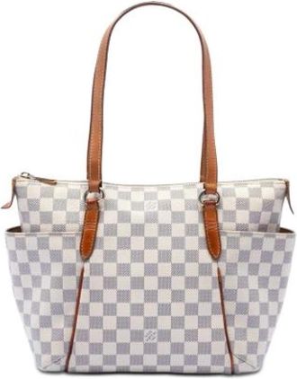 Louis Vuitton Pre-owned Totally PM - Dames - Vintage Schoudertas - Wit - ONE Size - Leer - Vintage