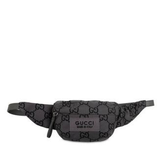 Gucci Pre-owned Vintage Heuptas - Dames - Pre-owned - Grijs - Maat: ONE Size Leer
