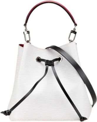 Louis Vuitton Pre-owned Bucket Bags, female, White, Size: ONE SIZE Pre-owned Vintage Bucket Bag