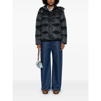 Ralph Lauren Quilted Recycled Nylon Down Jacket - Black