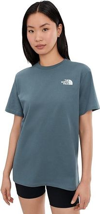 The North Face Short Sleeve Core Box NSE T-Shirts Womens Short Sleeve Pullover Granite Grey : 2XL, Cotton