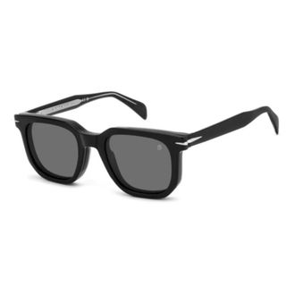Eyewear by David Beckham DB 7143/C Vierkant Optisch Montuur - unisex - Accessoires - Zwart - Maat: 51 MM