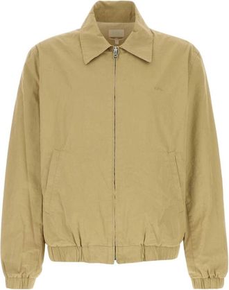 A.P.C. William Jacket - Heren - Bomber jackets - Beige - L - Katoen - Jassen
