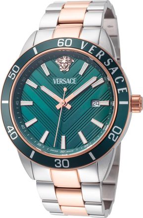 Versace Mens Greca Urban 43mm Quartz Watch