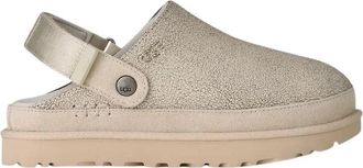 UGG Goldenstar Crackle Clog - Dames - Klompen - Beige - 37 EU - Schoenen