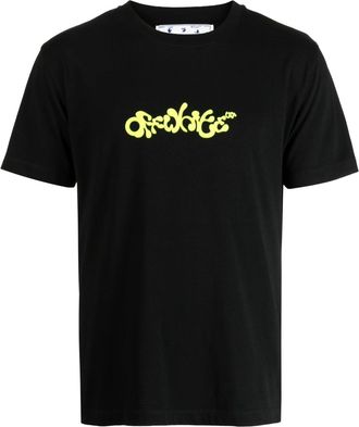 Off-white Opposite Arrows-print T-shirt - men - Cotton - 3XL - Black