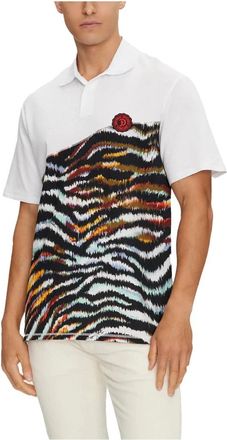 Just Cavalli Polo - Heren - Polos - Veelkleurig - M - Katoen - Tops