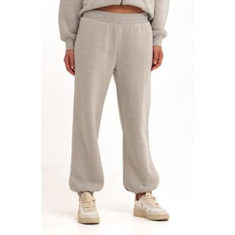 Threads 4 Thought Jayla Fleece Sweatpants in Light Heather Grey at Nordstrom, Size X-Large
