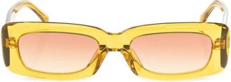 The Attico Marfa Zonnebrillen - Dames - Zonnebrillen - Geel - ONE Size - Accessoires