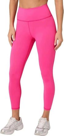 Fabletics Womens Define PowerHold High-Waisted Legging 7/8 Legging in Pink Crush at Nordstrom, Size 4X-Large
