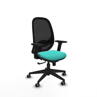 Piqueras y Crespo Silla De Oficina Piqueras Y Crespo Cilanco Negro Espuma 50 Mm