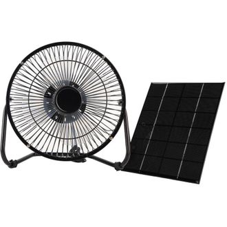 OEM Ventilador Solar, Plancha Usb Ligera Multiusos De 6 V Para Invernadero, Gallinero, Caseta De Perro - Crezuo