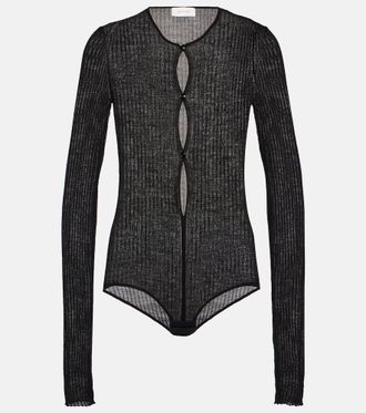 Tシャツ・カットソー SPORTMAX Black Wool Holiday Sweater Sportmax Black Wool Holiday Sweater Sportmax from $249.00